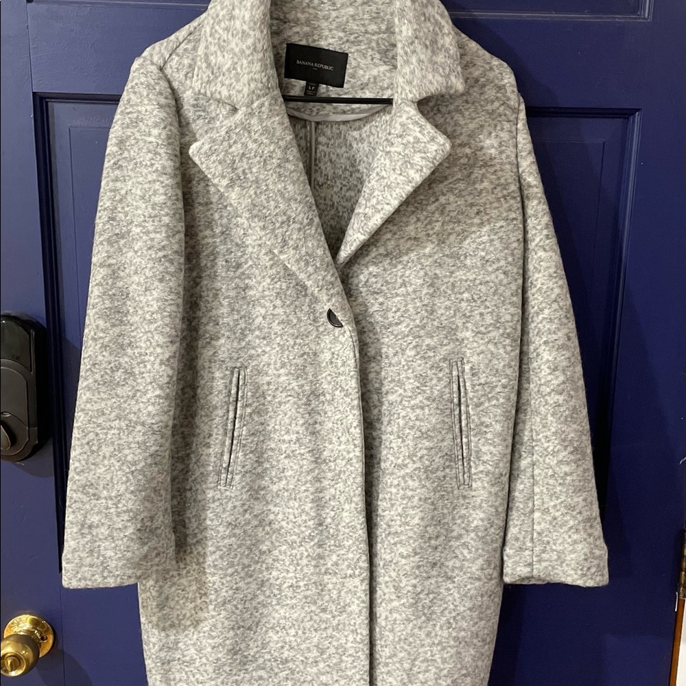 Wool banana republic jacket size small/petite